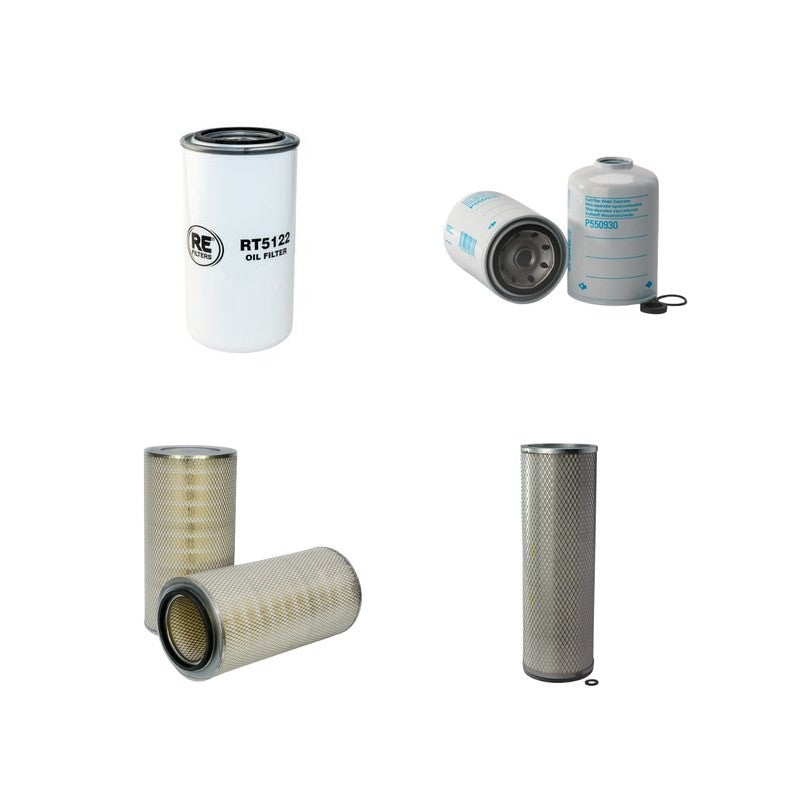 KAWASAKI 70ZV Filter Service Kit Air Oil Fuel Filters w/Cummins QSB 5.9 Eng.