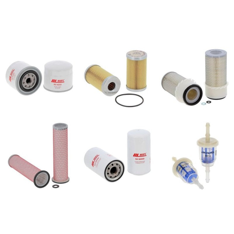 Kioti DK 45 Filter Kit with Daedong 4A200 engine 2000-2007