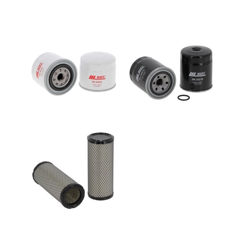 Kioti RX 6010 PC Engine Filter Kit with Daedong 4B243TLWM engine 2013-