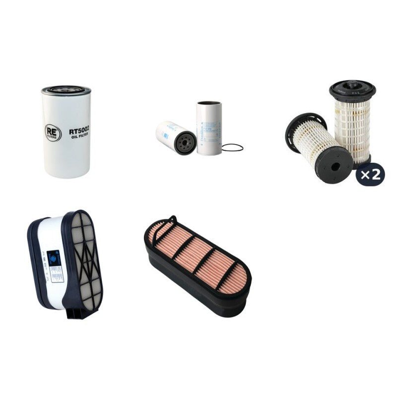 KLEEMANN REINER MS 152 Filter Service Kit w/CATERPILLAR C4.4eng. 01.2017 -  Air Oil Fuel