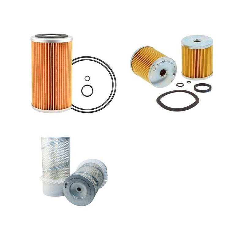 Kobelco K904D Filter Service Kit Air Oil Fuel Filters with Isuzu 4BD1 Engine