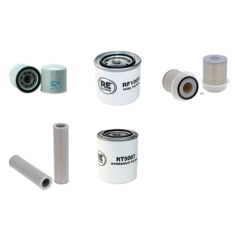 Kobelco K 904 MARK II Filter Service Kit with Isuzu 4BD1T Engine