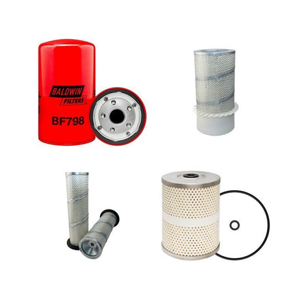 Kobelco K909A Filter Service Kit with Mitsubishi 6D22C Engine