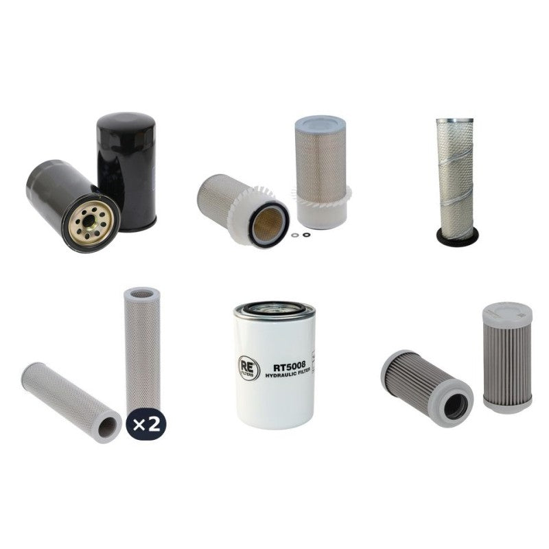 Kobelco K909A Filter Service Kit with Mitsubishi 6D22C Engine