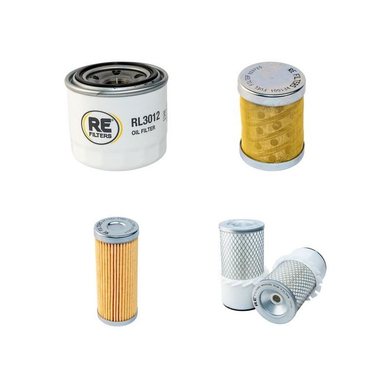 Kobelco SK025SR Filter Service Kit Air Oil Fuel Filters with Yanmar Engine