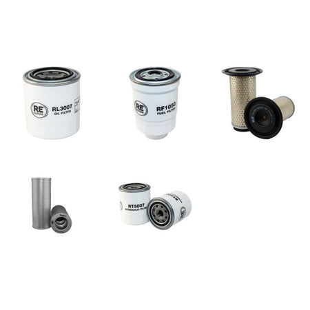 Kobelco SK045-2 Filter Service Kit with Mitsubishi K4N-D31YSA Engine