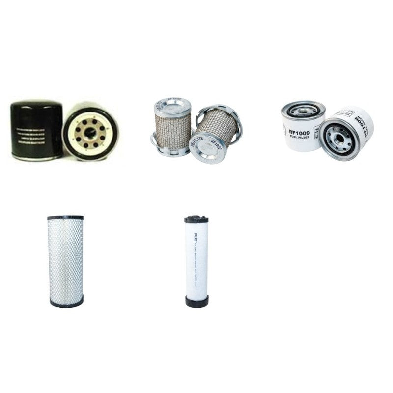 Kobelco SK070(SR) Filter Service Kit Air Oil Fuel Filters with Isuzu 4JB1 Engine Year -04