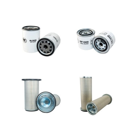 Kobelco SK100 Filter Service Kit Air Oil Fuel Filters with Isuzu 4BD1 Engine