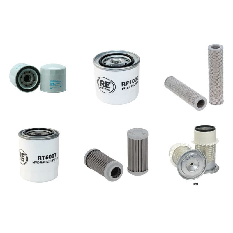 Kobelco SK100III Filter Service Kit with Isuzu 4BD1 Engine