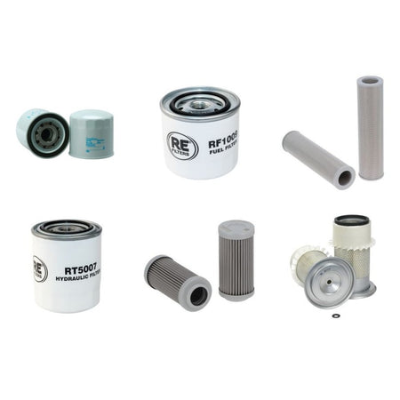 Kobelco SK100III Filter Service Kit with Isuzu 4BD1 Engine
