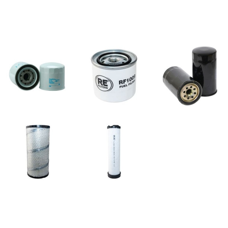Kobelco SK100V Filter Service Kit Air Oil Fuel Filters with Isuzu 4BG1 Engine