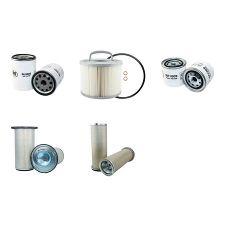 Kobelco SK120III Filter Service Kit Air Oil Fuel Filters with Isuzu 4BD1-T Engine