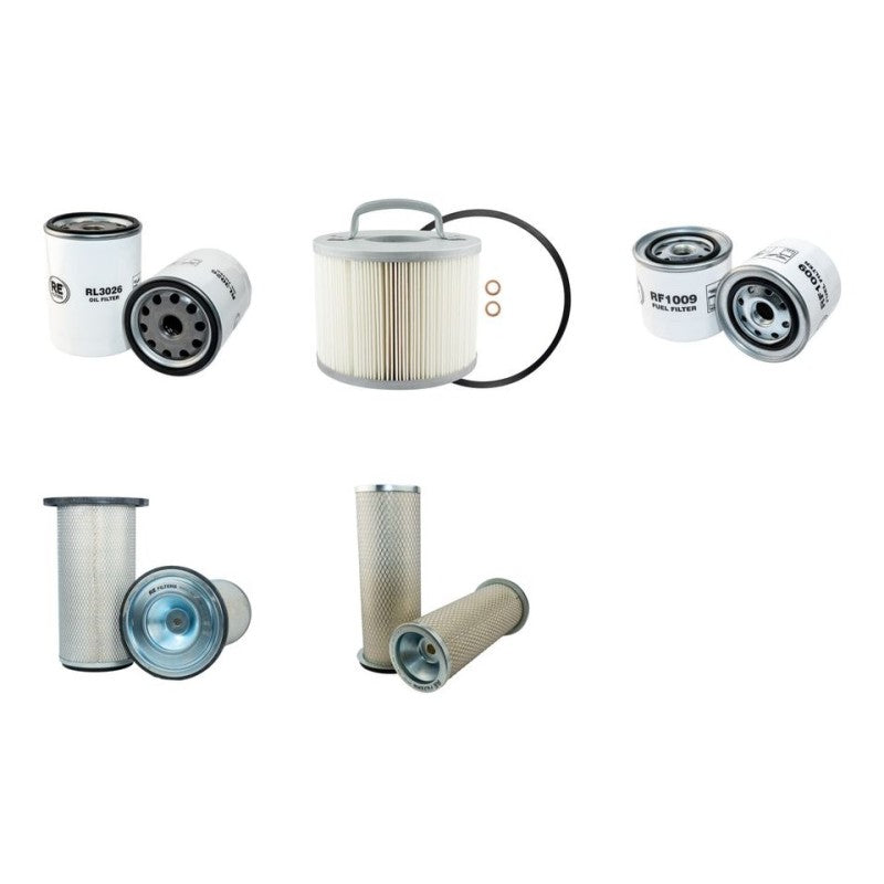 Kobelco SK120III Filter Service Kit Air Oil Fuel Filters with Isuzu 4BD1-T Engine