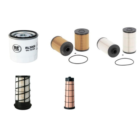Kobelco SK140SR-3 Filter Service Kit Air Oil Fuel Filters with Mitsubishi D04EG-TAA Engine Serial No YH07.09001- Year 06.12-