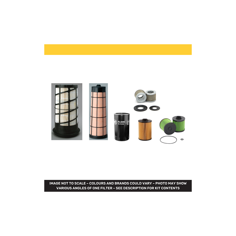 Kobelco SK140SR-5 Filter Service Kit Air Oil Fuel Filters with Isuzu AR-4JJ1XASK-01 Engine
