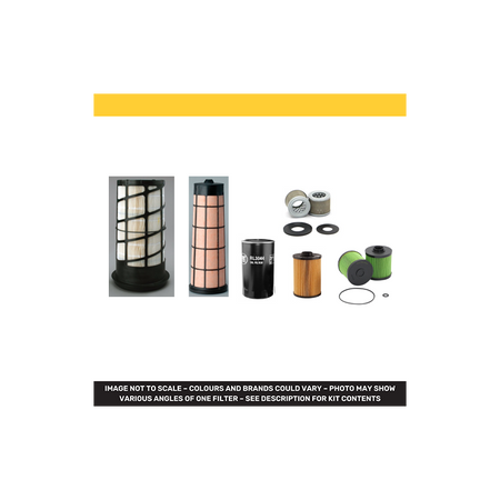 Kobelco SK140SR-5 Filter Service Kit Air Oil Fuel Filters with Isuzu AR-4JJ1XASK-01 Engine