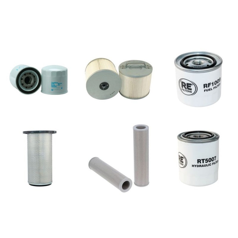 Kobelco SK150III Filter Service Kit with Isuzu 4BD1T Engine