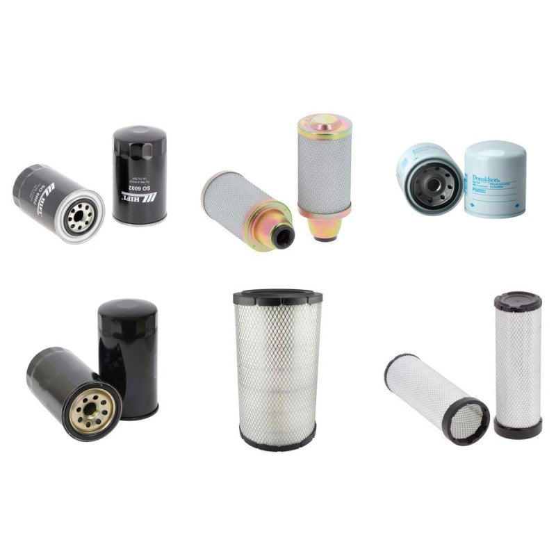 Kobelco SK200V Filter Service Kit with Mitsubishi 6D34/DB31T Engine