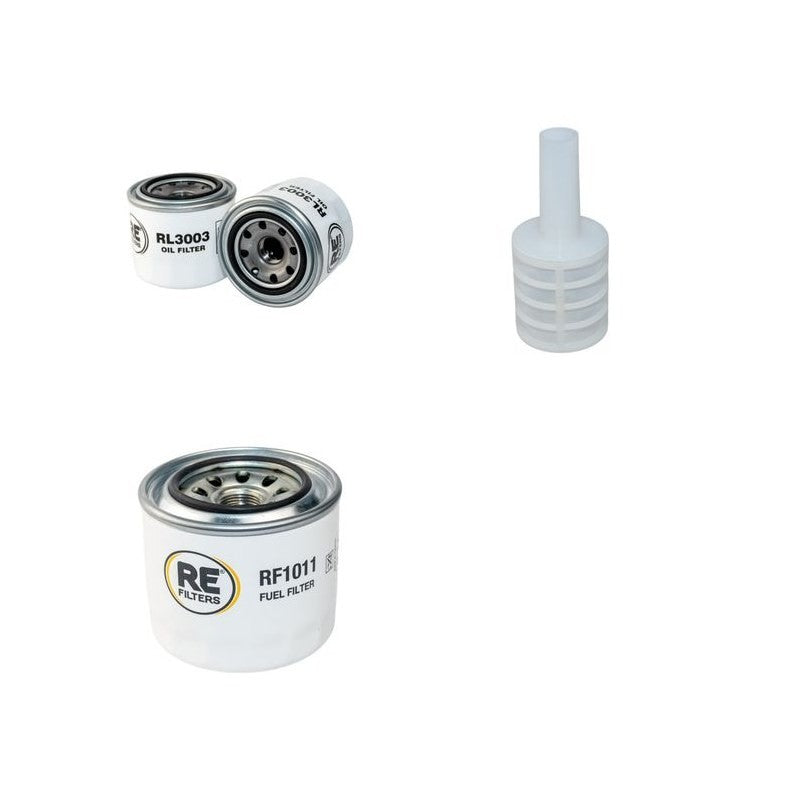 Kobelco SK 26 Filter Service Kit with Yanmar 3TNV82A Engine 01.2016 - 01.2018 Air Oil Fuel