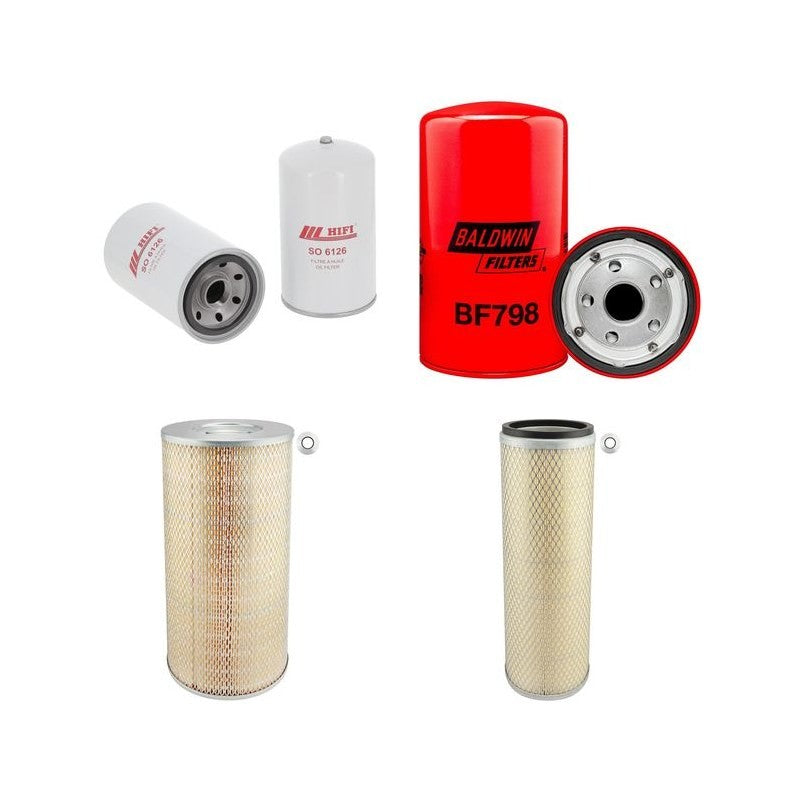 Kobelco SK330(LC) Filter Service Kit Air Oil Fuel Filters with Mitsubishi Engine