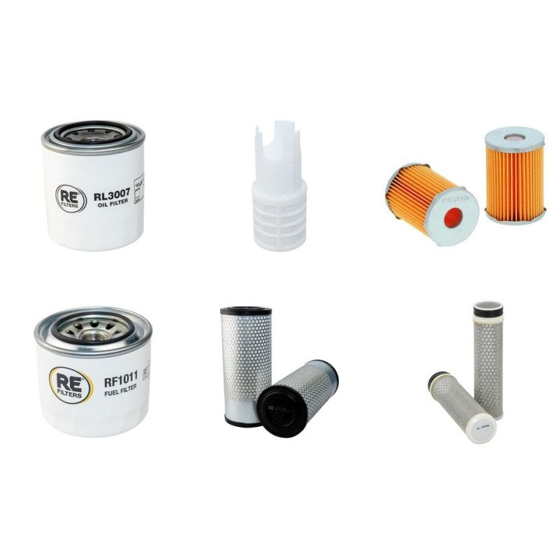 Kobelco SK55SRX-6 Filter Service Kit with Yanmar 4TNV88-BPYBD Engine Year 2014