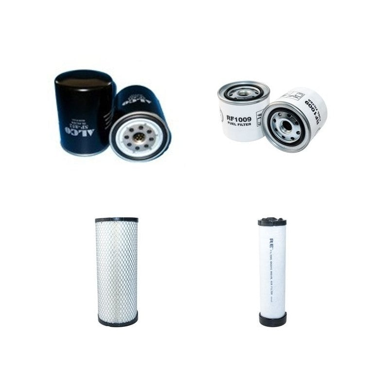 Kobelco SK70SR Filter Service Kit Air Oil Fuel Filters with Isuzu 4JB1 Engine Year 2005-