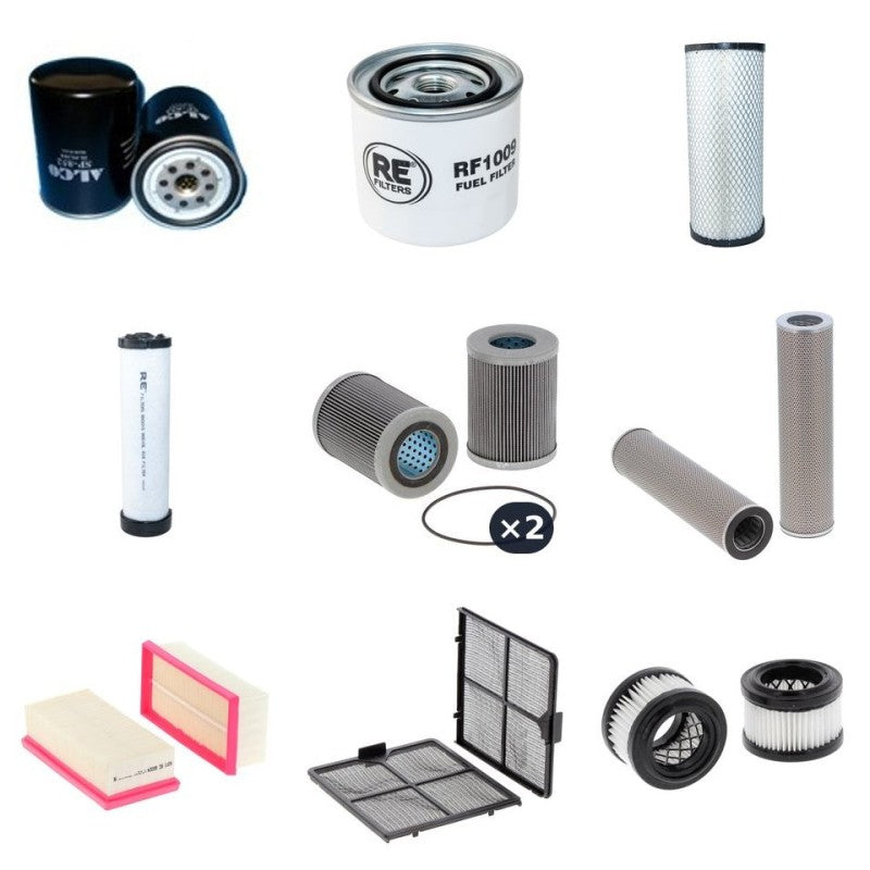 Kobelco SK70SR Filter Service Kit with Isuzu 4Jb1 Engine 2005-