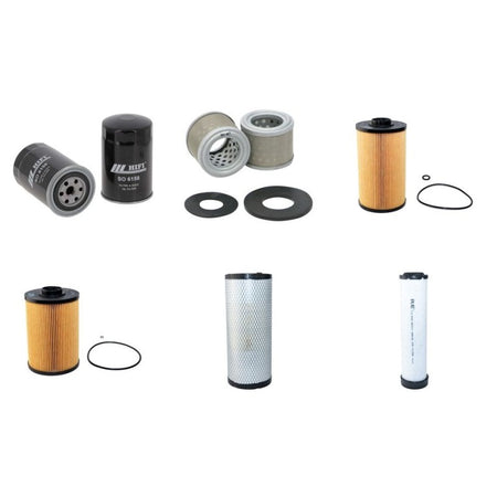 Kobelco SK 75 SR-3E Filter Service Kit with Isuzu Engine 01.2017 - Air Oil Fuel