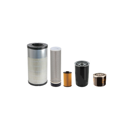 Kobelco SK85 MSR-7 Filter Service Kit Air Oil Fuel Filters with Yanmar / 4TNV98CT Engine