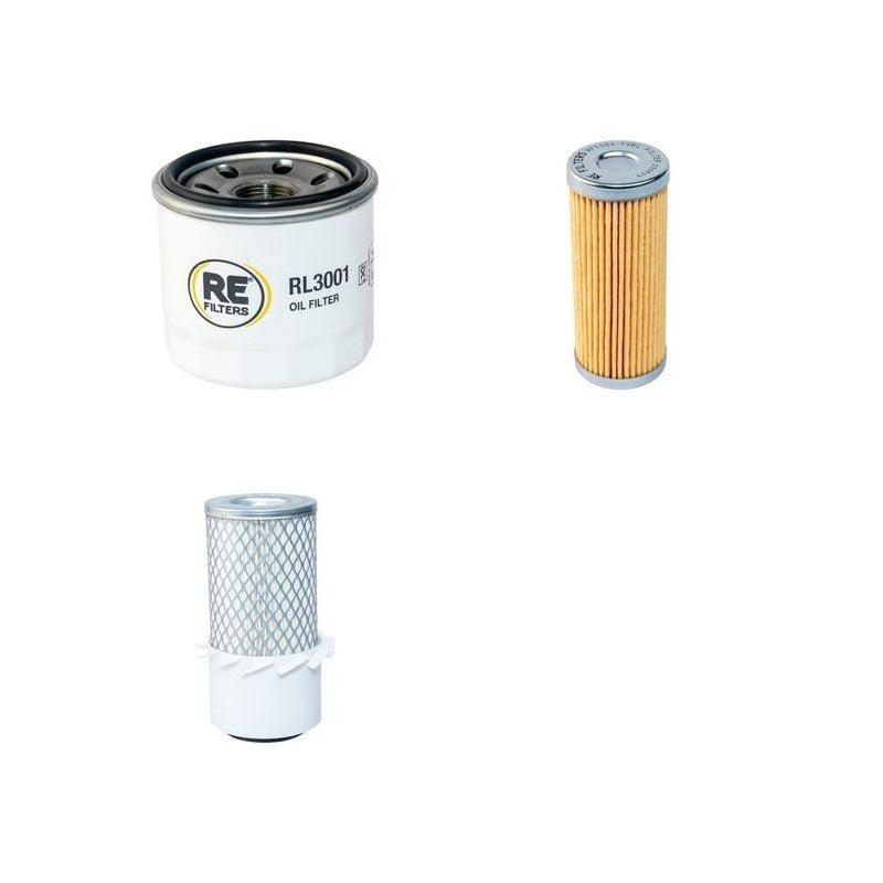 Kobelco SK007, SK007-2, SK007-3 Filter Service Kit - Air, Oil, Fuel Filters