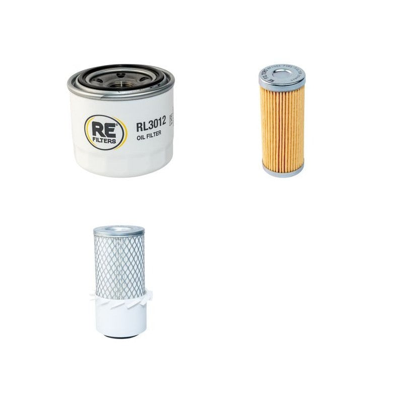 Kobelco SK014 Filter Service Kit - Air, Oil, Fuel Filters with Yanmar Engine