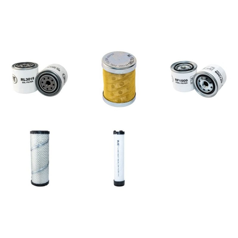 Kobelco SK030 with Perkins 103.15 Eng Filter Service Kit - Air, Oil, Fuel Filters