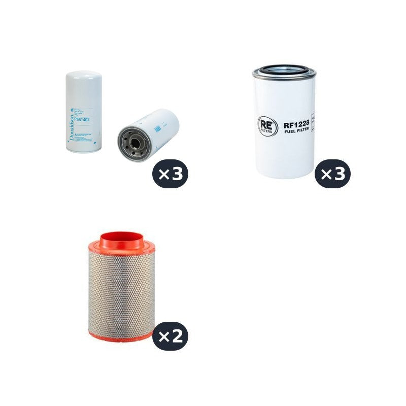 KOHLER 1000KVA Filter Service Kit w/MTU Eng.