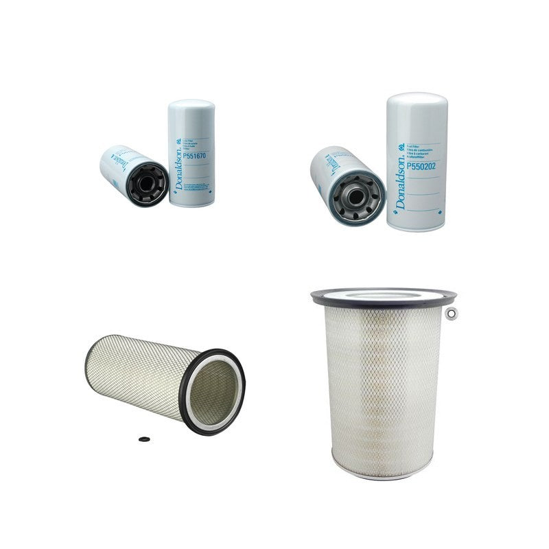 Komatsu D155AX-5 Filter Service Kit with Komatsu SA6D140E1 Engine YR 2008