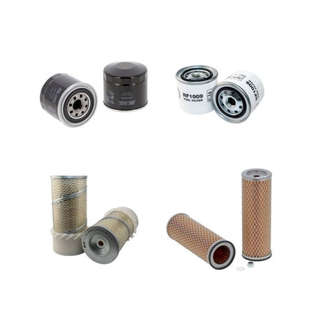 Komatsu D21PL5 Filter Service Kit Air Oil Fuel Filters with 4D94 Engine