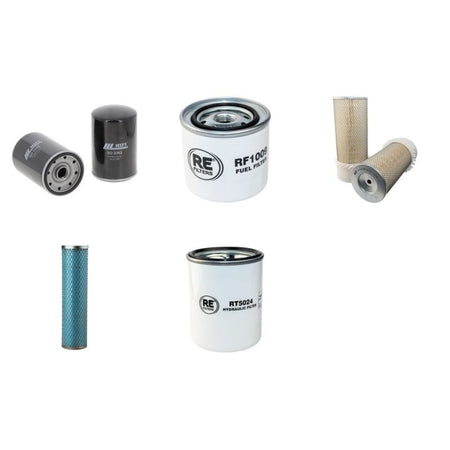 Komatsu D31S Filter Service Kit with 4D105-5 Engine