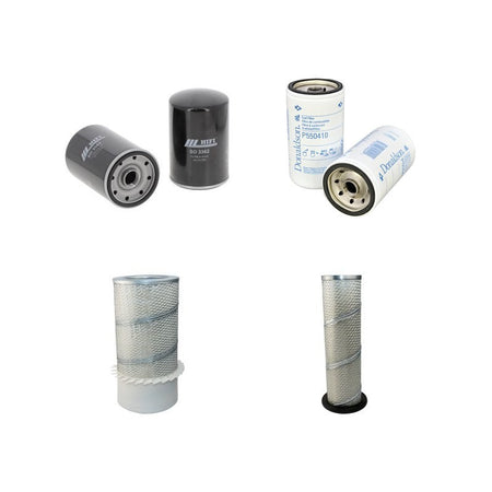 Komatsu D40A/P/PL/PLL-3Filter Service Kit Air Oil Fuel Filters with 6D105 Engine Serial No 6001-