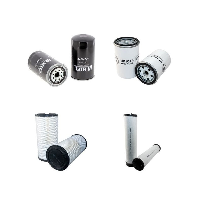 Komatsu D41P-6 Filter Service Kit Air Oil Fuel Filters with Komatsu Engine Serial No B40001-