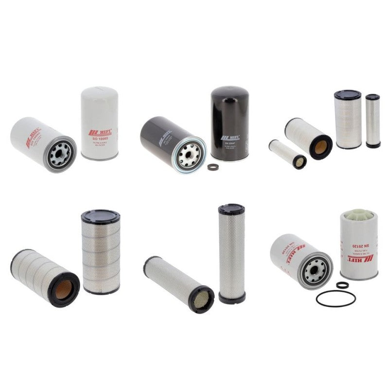 Komatsu D 61 E/PX 15 Engine Filter Kit with Komatsu Saa 6 D 107 E-1 engine 2007-