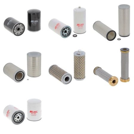 Komatsu D 65 E 8 Filter Kit with Komatsu engine