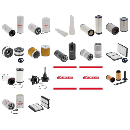 Komatsu D 65 EXi-18 Filter Kit with Komatsu SAA6/D114E-6 engine 2024-