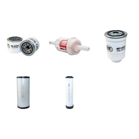 Komatsu FD25T-1E1 Filter Service Kit Air Oil Fuel Filters with Komatsu 4D94E-1BE Engine