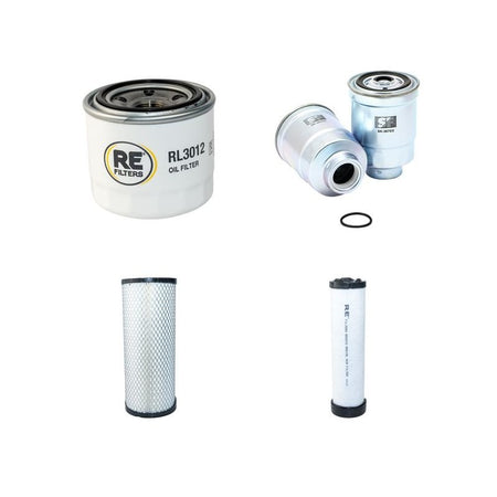 Komatsu FD25D-14 Filter Service Kit with Yanmar 4D94E1B41F Engine