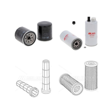 Komatsu FD 50 AYT-10 Engine Filter Kit with Komatsu engine 2019-