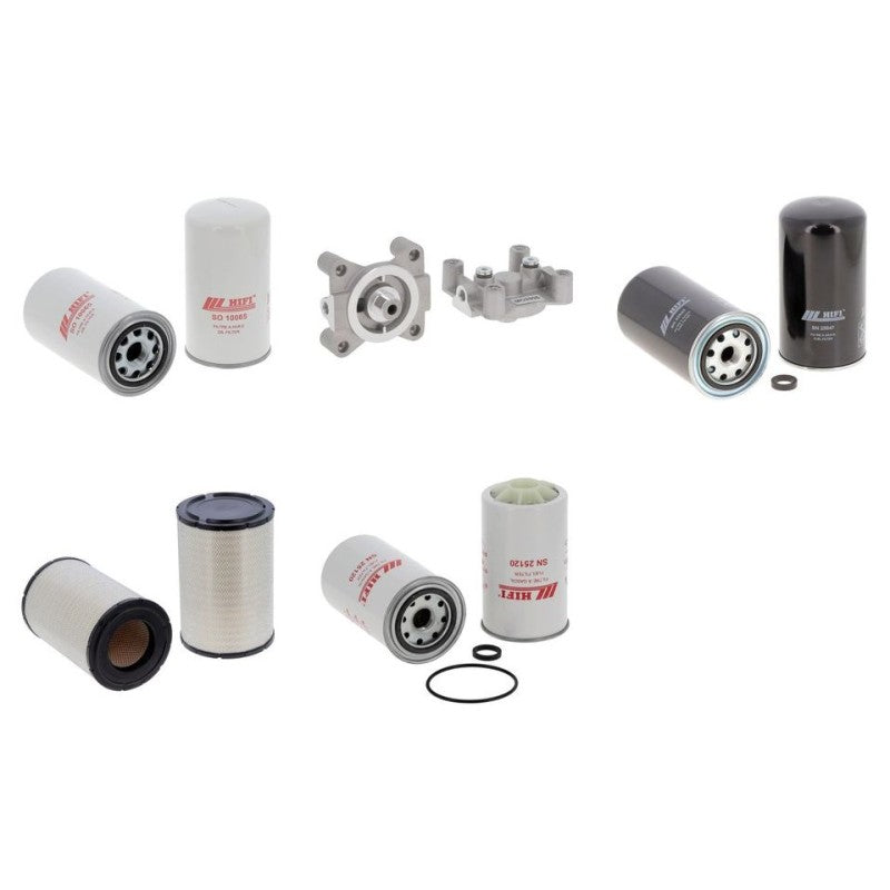 Komatsu GD 555-5 Engine Filter Kit with Komatsu engine 2020-