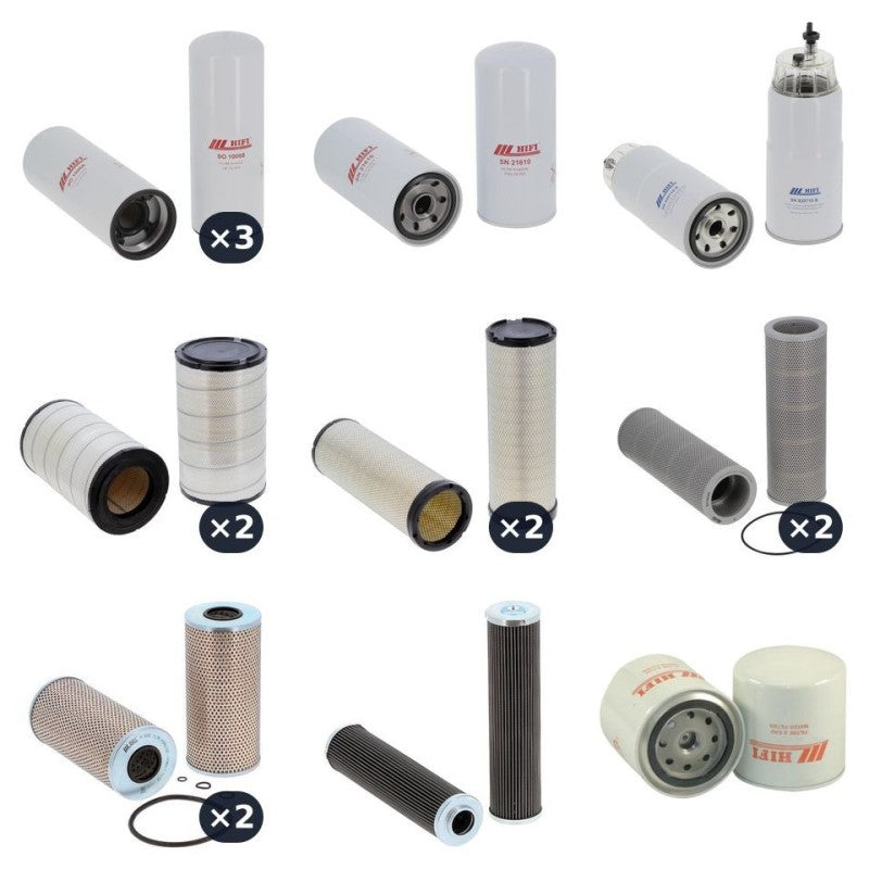 Komatsu HD 605-7 Filter Kit with Komatsu SAA6D170E engine 2014-