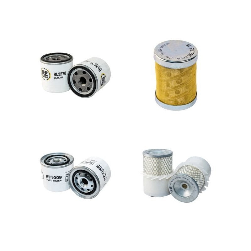 Komatsu PC05-7E Filter Service Kit Air Oil Fuel Filters with Perkins Engine