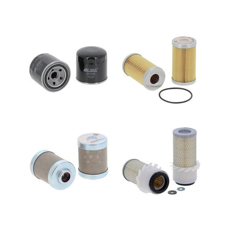 Komatsu PC 05-7 Engine Filter Kit with Komatsu 3D72-F2GA engine