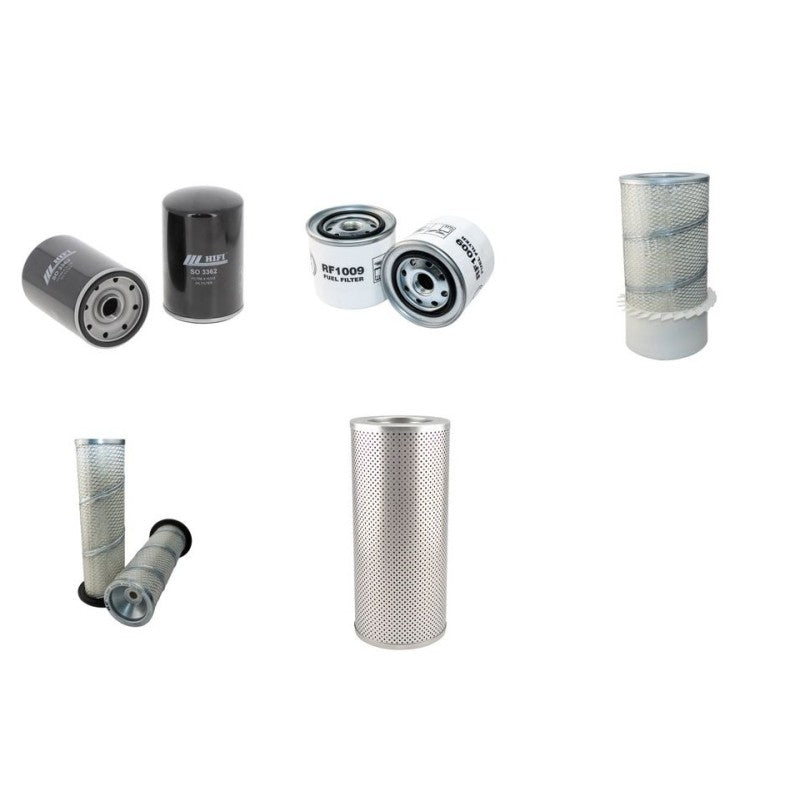 Komatsu PC100-1 Filter Service Kit with Komatsu S4D105-5 Engine