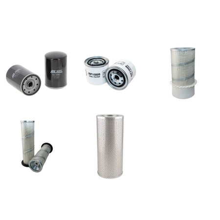Komatsu PC100-1 Filter Service Kit with Komatsu S4D105-5 Engine